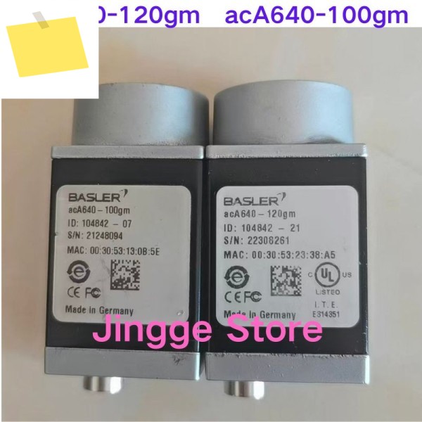 중고 테스트 완료 산업용 카메라 acA640-120Gm 제품 이미지
