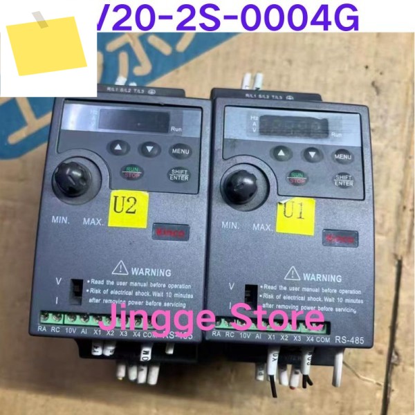 중고 테스트 Ok 400W 주파수 변환기 CV20-2S-0004G 제품 이미지