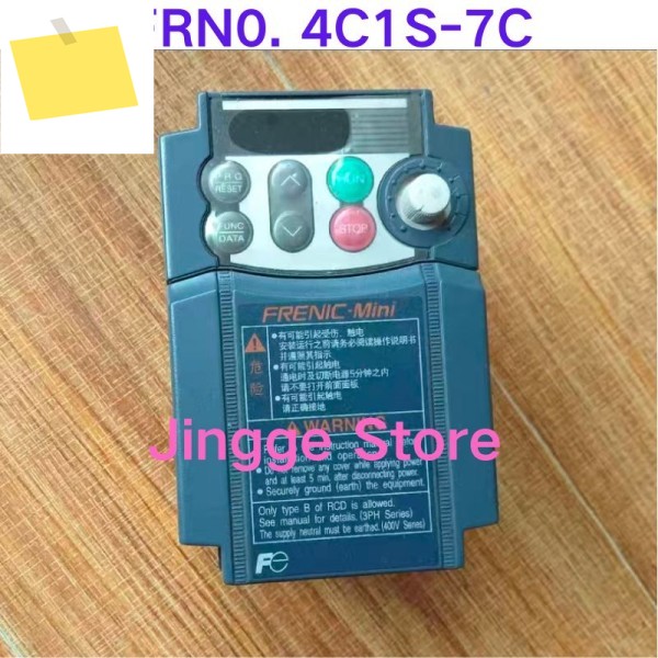 중고 테스트 완료 OK FRN0.4C1S-7C 주파수 변환기, 0.4KW220V 제품 이미지