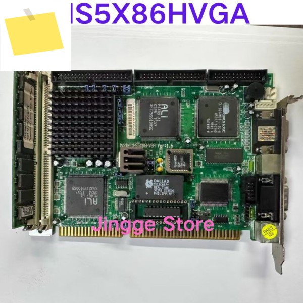 중고 테스트 Ok HS5X86HVGA VER: 1.6 산업용 제어 컴퓨터 마더보드 제품 이미지
