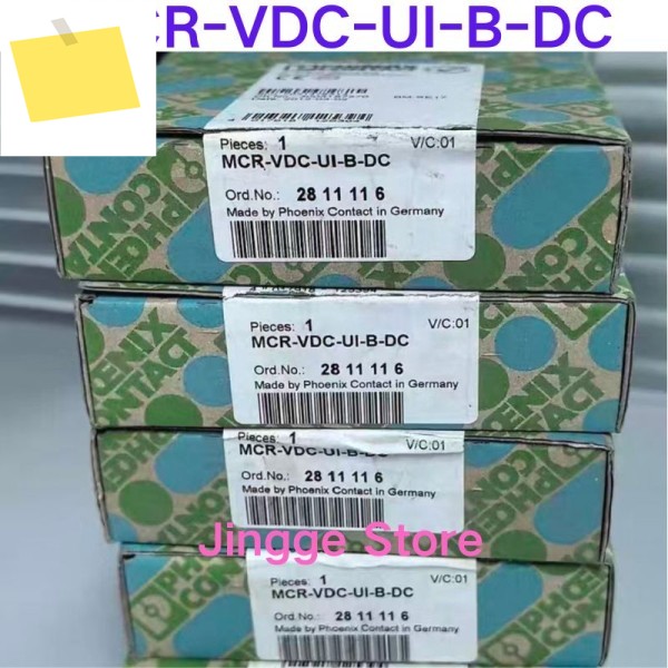신품 전압 측정 송신기 모델: MCR-VDC-UI-B-DC, 주문 번호: 2811116 제품 이미지
