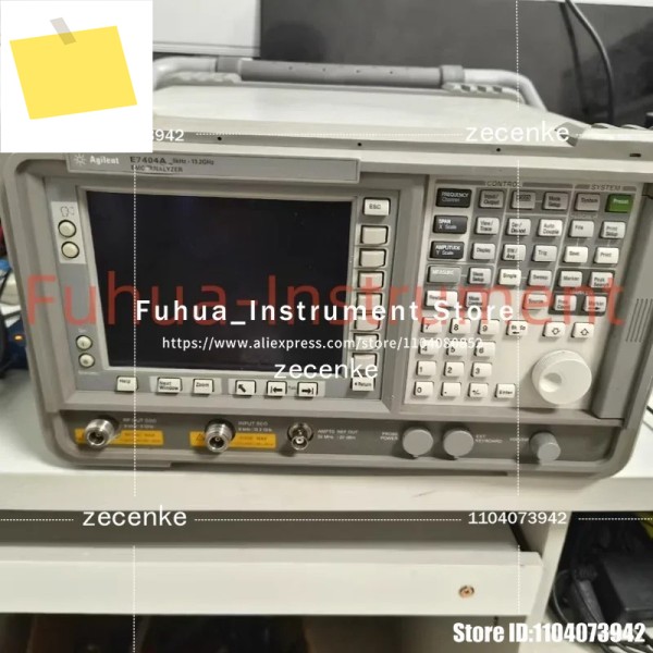 1PC Agilent E7404A EMC스펙트럼 분석기 9KHz~13.2GHz 양호한 상태로 테스트 완료됨 제품 이미지