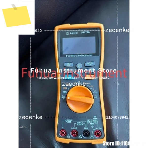 1PC Agilent Keysight U1273A 휴대용 디지털 멀티미터, 양호한 상태로 테스트 완료됨 제품 이미지