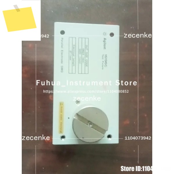 1PC Agilent 16196C 병렬 전극 SMD 테스트 픽스처는 양호한 상태로 테스트되었습니다 제품 이미지