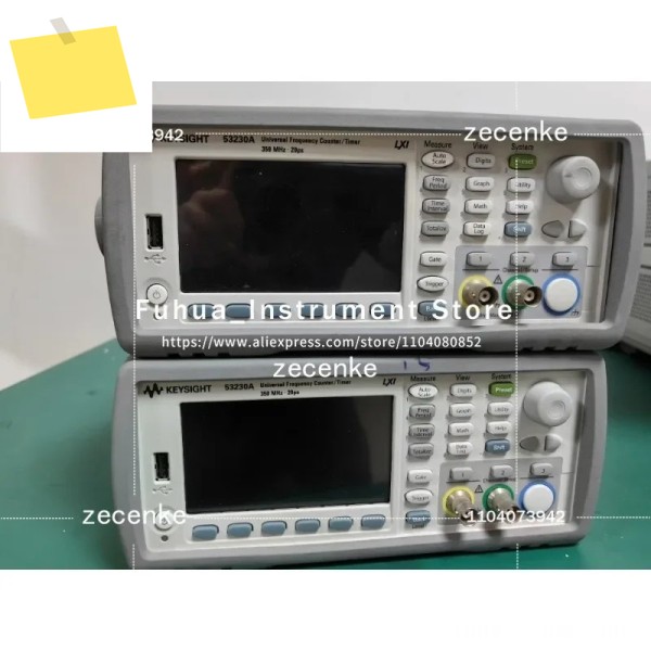1PCS AgilentKeysight 53230A 350MHz 범용 주파수 카운터는 양호한 상태로 테스트되었습니다. 제품 이미지