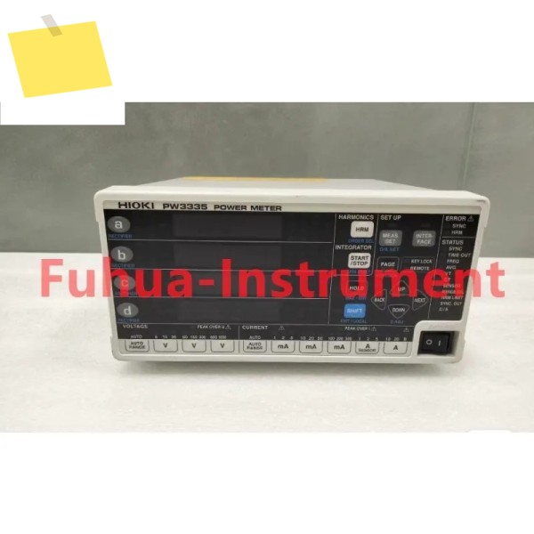 HIOKI PW3335 단일 채널 AC DC 전력계 중고 제품 이미지