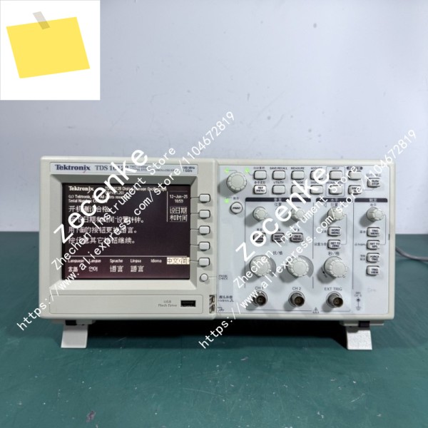1PC 중고 Tektronix TDS 1012B 100Mhz, 1GSas 오실로스코프 액세서리 없음 제품 이미지
