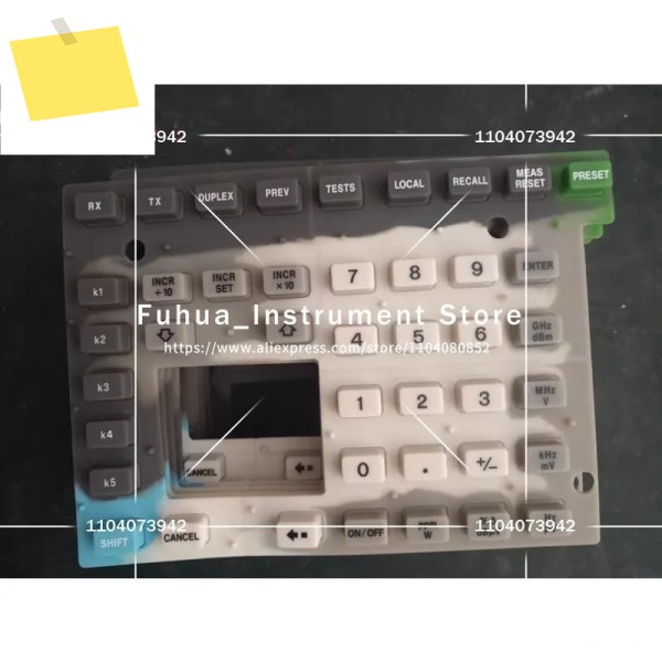 1PCS 신품 멤브레인 키패드는 Agilent 8920A B 보호 필름에 적합하며 양호한 상태로 테스트되었습니다. 제품 이미지