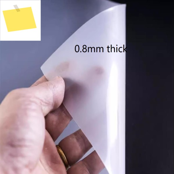 PE 플레이트 폴리에틸렌 시트, 내마모성 플라스틱 베이스 0.8mm 두께 제품 이미지