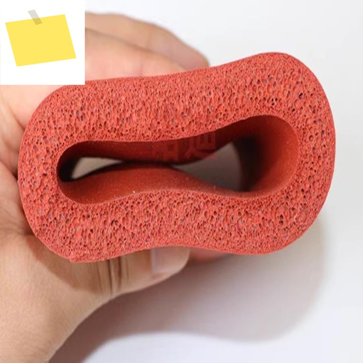 30mm id 내열성 폼 실리콘 호스 발포 스폰지 튜브 저밀도 빨간색 슬리브 제품 이미지
