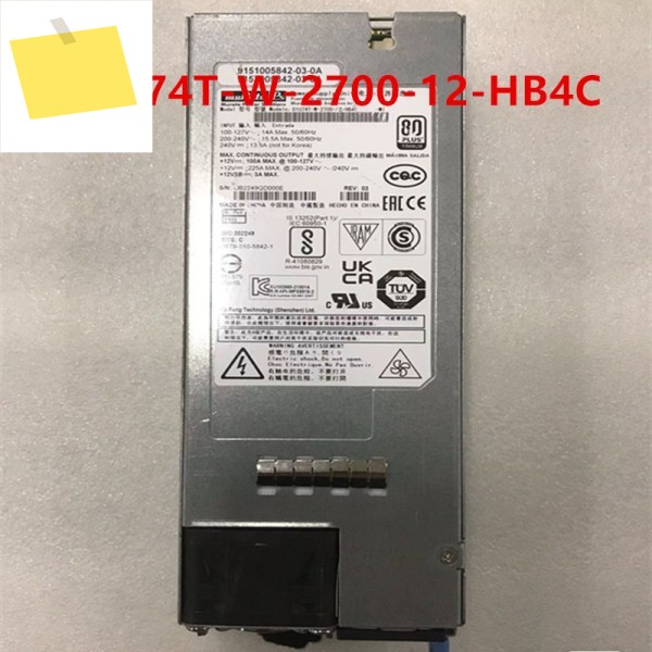 MURATA 2700W D1U74T-W-2700-12-HB4C용 분해 원래 전원 공급 장치는 신품 것처럼 작동합니다. 제품 이미지
