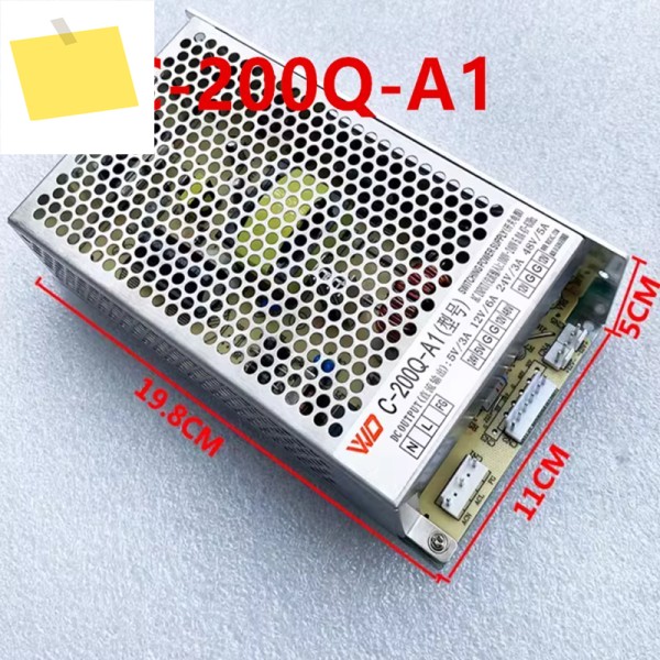 WD 5V3A 12V6A 200W C-200Q-A1 ZX-300N-R4X-1 용 새 원본 전원 공급 장치 제품 이미지