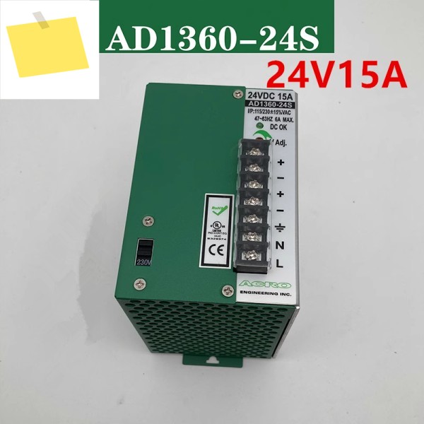 ACRO 24V15A 360W AD1360-24S용 새 전원 공급 장치 제품 이미지