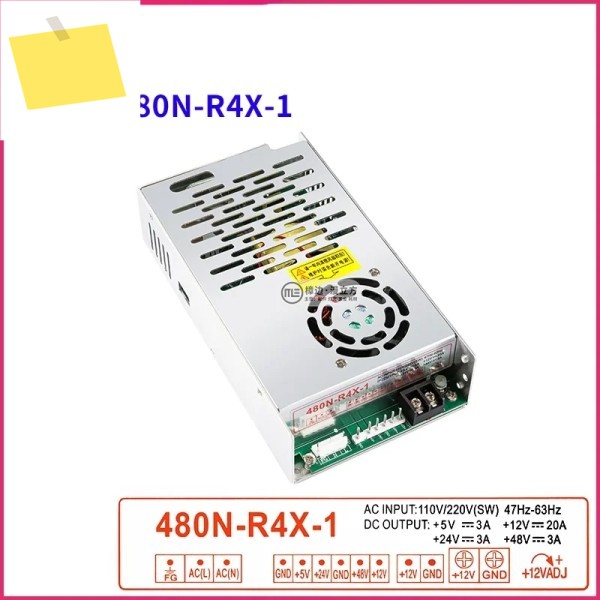 ZHONGXING 5V3A 24V5A 300W ZX-300N-R4X-2A 480W 새 전원 공급 장치 제품 이미지