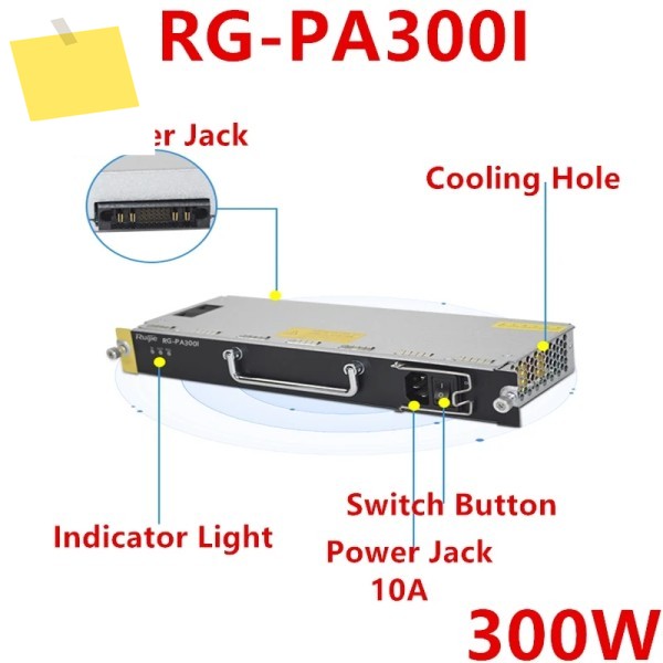 RUIJIE 300W RG-PA300I용 새 전원 공급 장치 제품 이미지