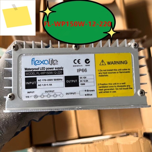 방수 12V12.5A 150W FL-WP150W-12-220용 새 원본 전원 공급 장치 제품 이미지