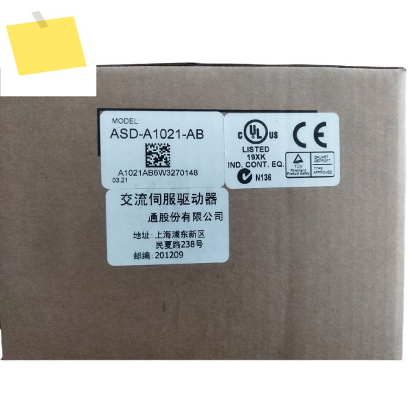 ASD-A1021-AB 서보 드라이브 Delta용 새 제품 제품 이미지