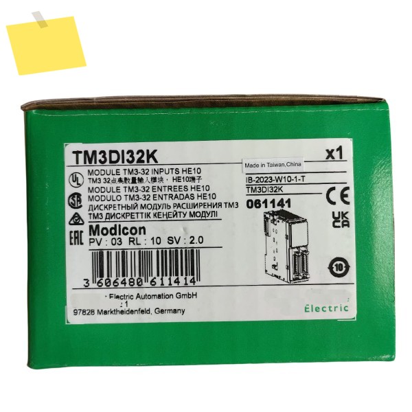 기존의 신품 TM3DI32K 32점 개별 입력 모듈 제품 이미지