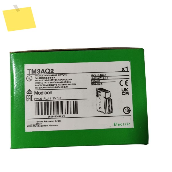 기존의 신품 TM3AQ2 아날로그 출력 모듈 제품 이미지