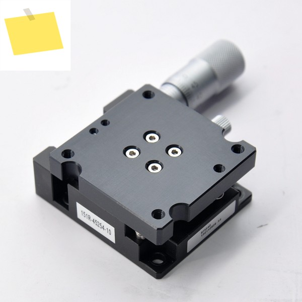 MISUMI U축 각도 틸트 수동 정밀 작은 미세 조정 슬라이드 테이블, 알루미늄 크기 40x40mm, RTSS40 제품 이미지