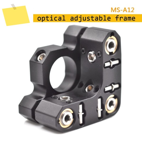 MS-A12 광학 정밀 키네마틱 미러 마운트 조정 프레임, 12mm 요소 렌즈 실험 연구, Φ12 인치 제품 이미지