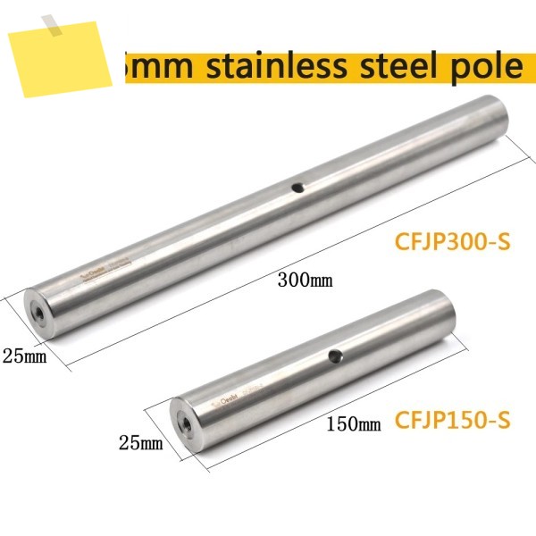 직경 25mm 스테인레스 스틸 막대 연장 직립 기둥 광학 실험 CFJP-S 제품 이미지