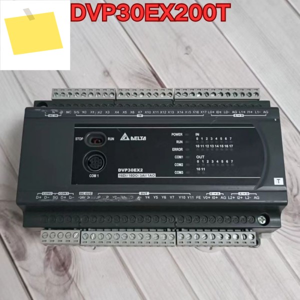 중고 PLC 모듈 DVP30EX200T 컨트롤러 기능 테스트는 정상입니다. 최신 제품 이미지