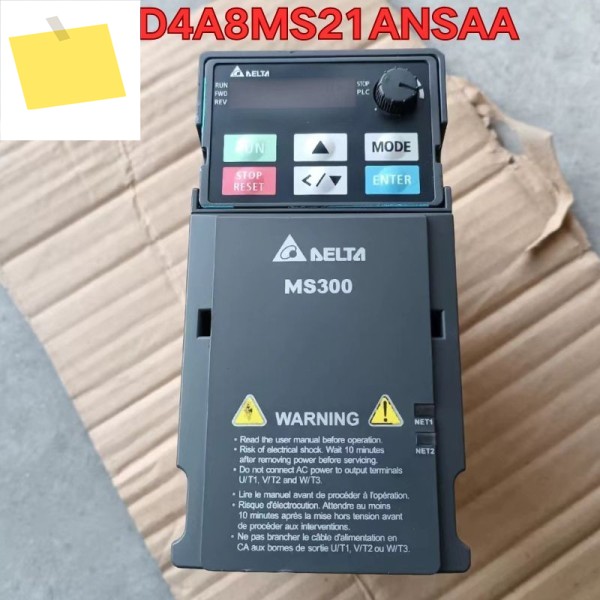 중고 인버터 VFD4A8MS21ANSAA 기능 테스트는 정상입니다. 2025년 10월 최신 제품 이미지