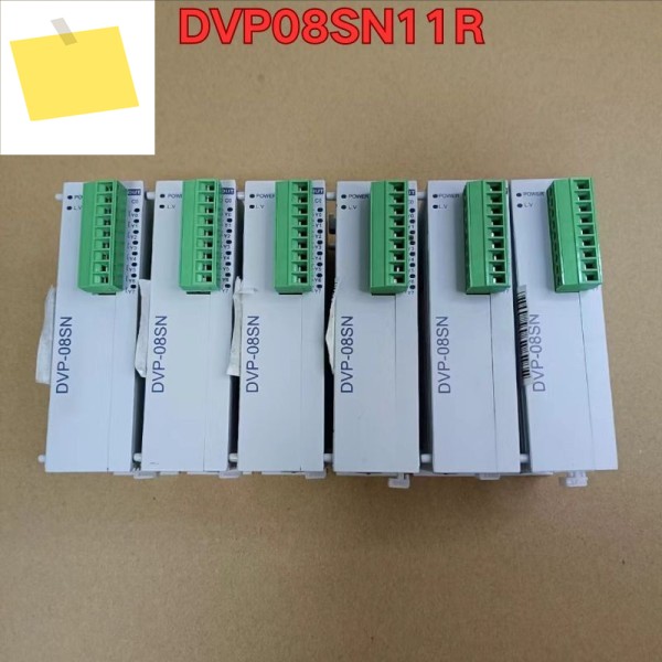 중고 PLC 모듈 DVP08SN11R 기능 테스트는 정상입니다. 최신 제품 이미지