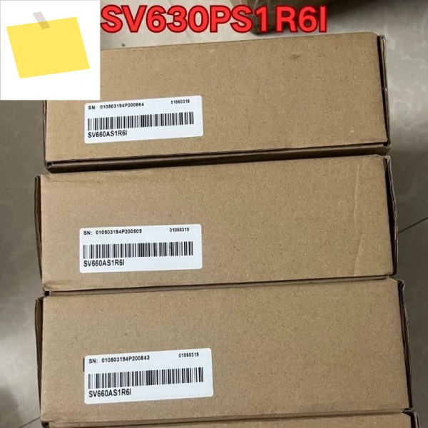 신품 서보 드라이브 SV630PS1R6I 2025년 제품 이미지