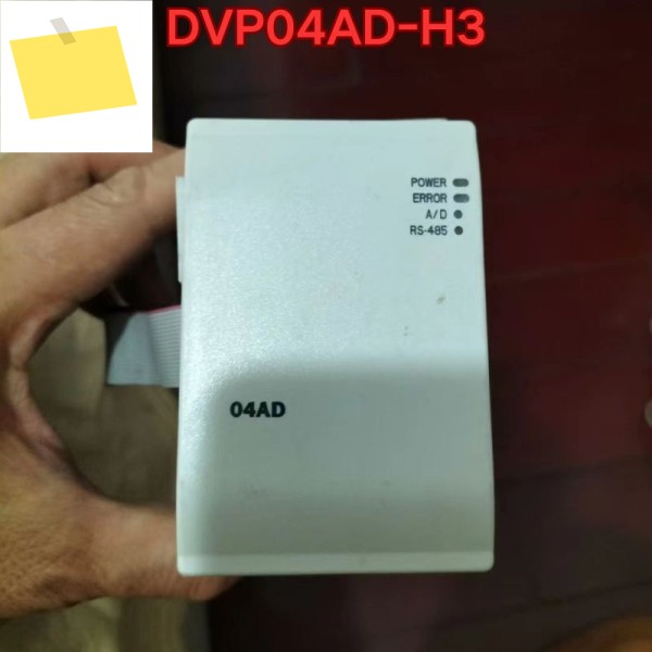 중고 PLC 모듈 DVP04AD-H3 기능 테스트는 정상입니다. 은 2025년 제품 이미지