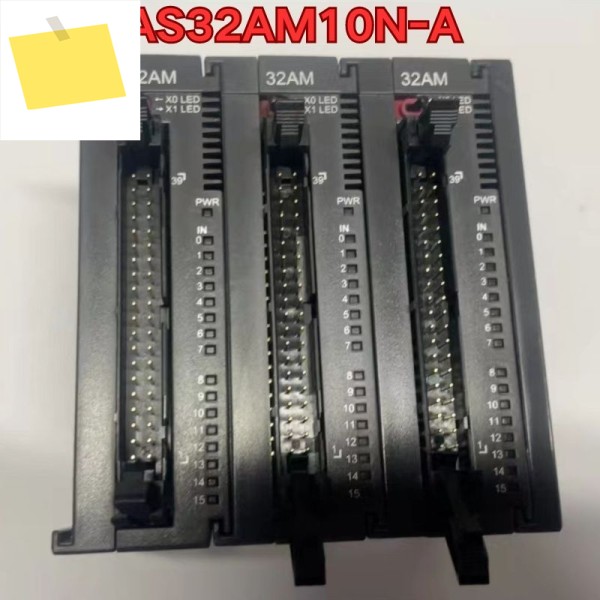 중고 PLC 모듈 AS32AM10N-A 기능 테스트는 정상입니다. 2025년 10월 최신 제품 이미지