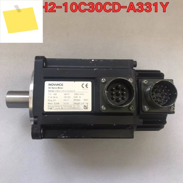 중고 분해형 서보 모터 ISMH2-10C30CD-A331Y 기능 테스트는 정상입니다. 제품 이미지
