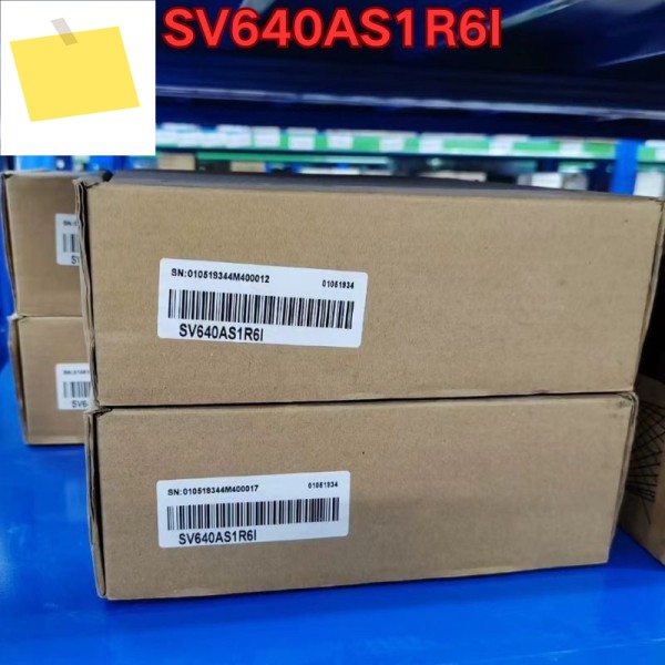 서보 드라이브 SV640AS1R6I 2025년 11월 제품 이미지