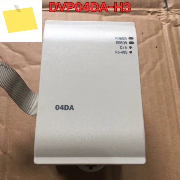 중고 PLC 모듈 DVP04DA-H3 기능 테스트는 정상입니다. 2025년 10월 최신 제품 이미지