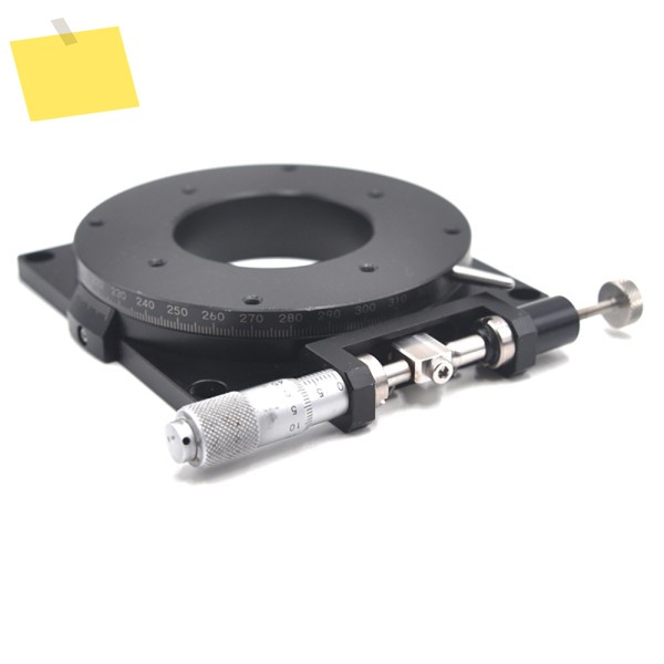 MISUMI RPGT100 B47-100A 고정밀 회전 크로스 롤러 베어링 타입 투명 홀 광학 미세 조정 수동 제품 이미지