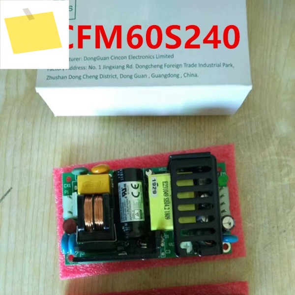 CINCON 24V2.5A 60W CFM60S240용 새 원본 전원 공급 장치 제품 이미지