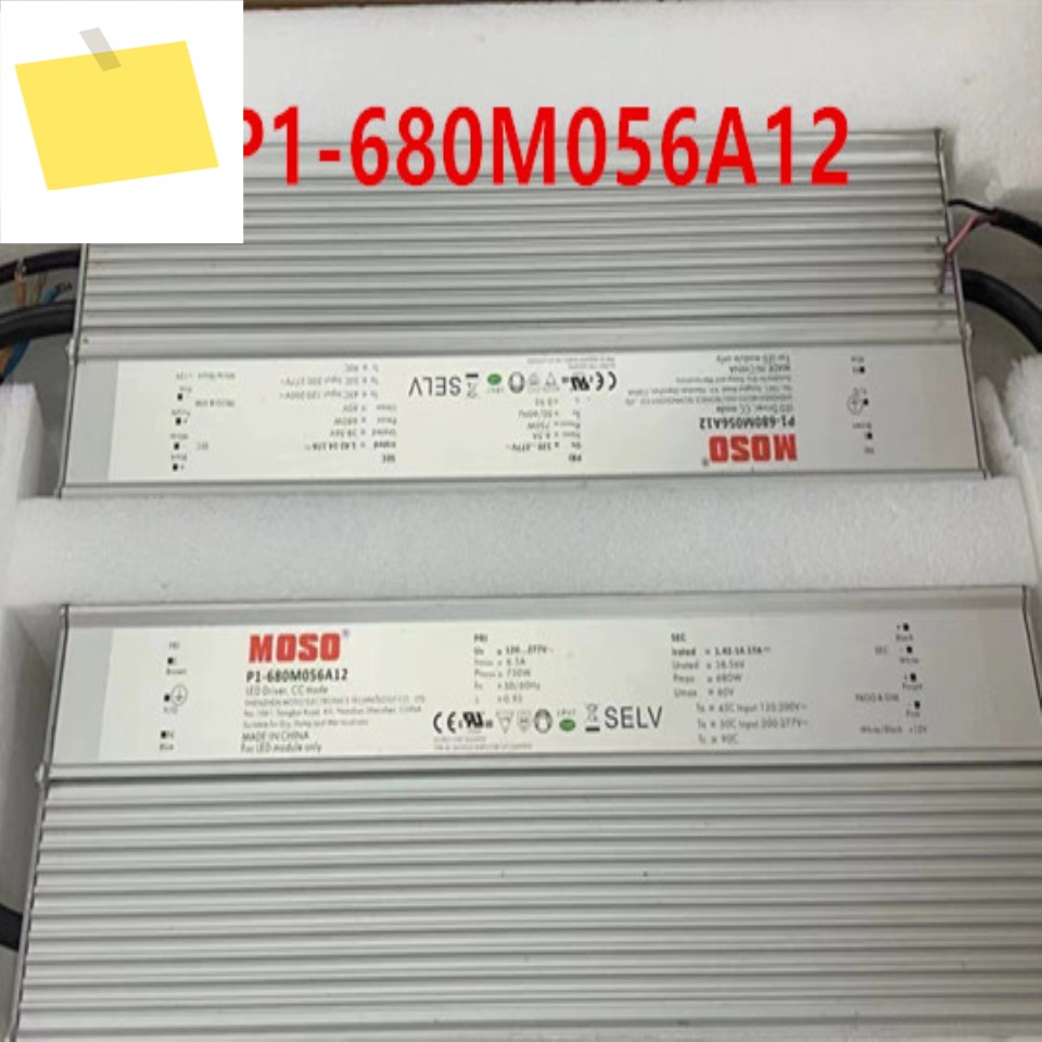 1PCS 신품 전원 공급 장치 MOSO 680W P1-680M056A12 제품 이미지