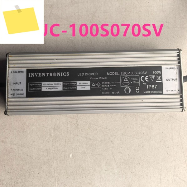 INVENTRONICS 75V-105V XKDBWW-105VTA600A03 86-143V 100W EUC-100S070SV용 원래 전원 공급 장치 분해 새것처럼 작동 제품 이미지