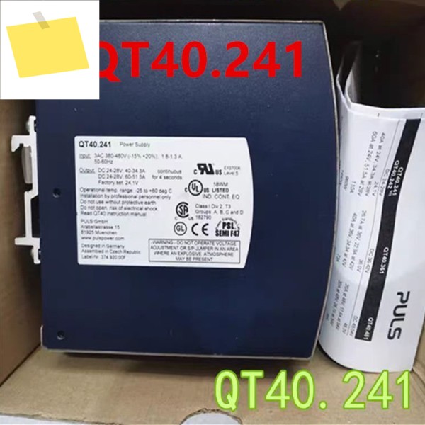 PLUS 380-480V 24V40A 960W1440W QT40.241용 새 원본 전원 공급 장치 제품 이미지