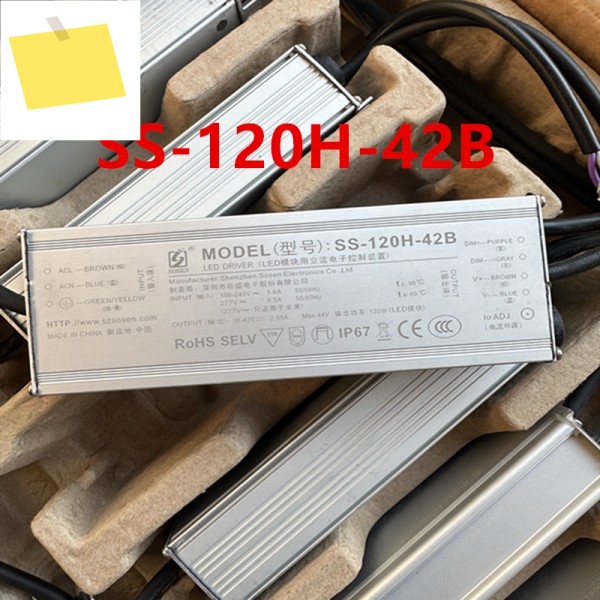 SOSEN 30-42V 120W SS-120H-42B 28-56V 400W SS-400VP-56BH용 새 원본 전원 공급 장치 제품 이미지