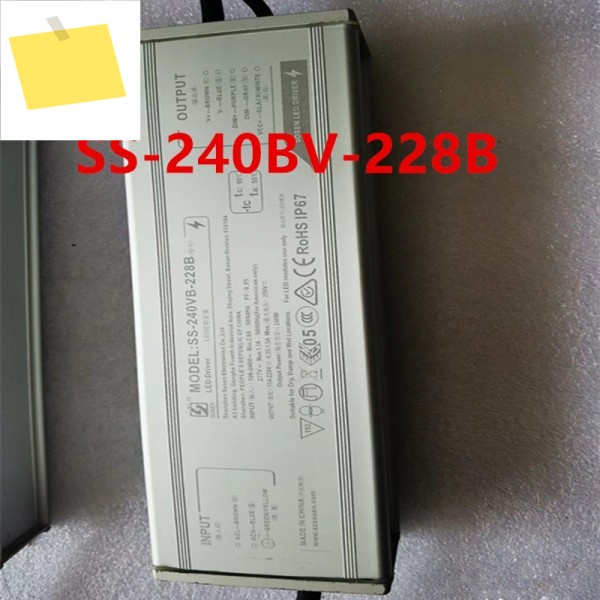 SOSEN 114-228V 240W SS-240BV-228B 22-56V 용 거의 새 원본 전원 공급 장치 제품처럼 작동 제품 이미지