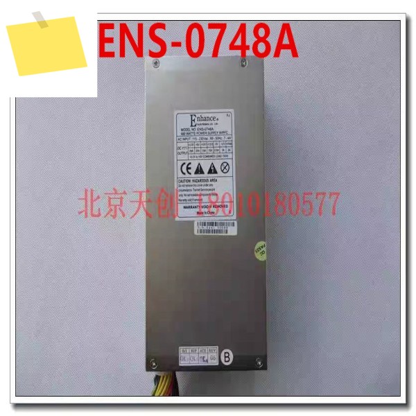 ENHANCE용 새 원본 전원 공급 장치 2U 480W ENS-0748A 제품 이미지