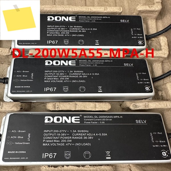 1PCS 신품 전원 공급 장치 완료 18-38V 200W DL-200W5A55-MPA-H 제품 이미지