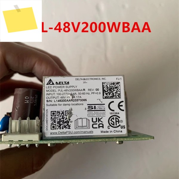 PJL-48V200WBAA 용 DELTA 48V4.17A 200W 원래 전원 공급 장치 분해 새 제품처럼 작동 제품 이미지