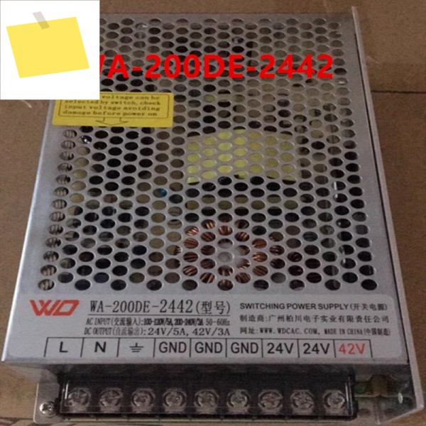 WD 24V5A 200W WA-200DE-2442용 새 원본 전원 공급 장치 제품 이미지