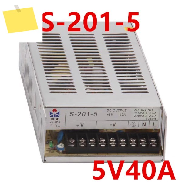 신품 전원 공급 장치 5V40A 201W N7 교체 제품 이미지