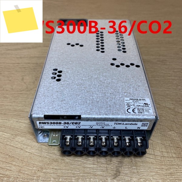 TDK-LAMBDA 300W RWS300B-36CO2 CO2용 새 원본 전원 공급 장치 제품 이미지