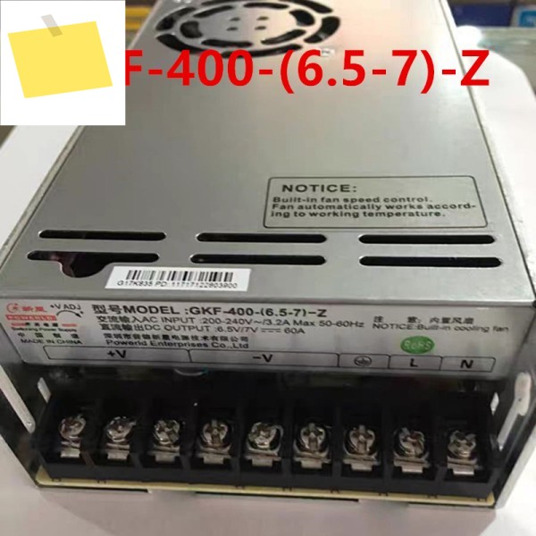 POWERLD 400W GKF-400-6.5-7-Z 5V0.1-2.2A GZM-H40D5+24G용 새 원본 전원 공급 장치 제품 이미지