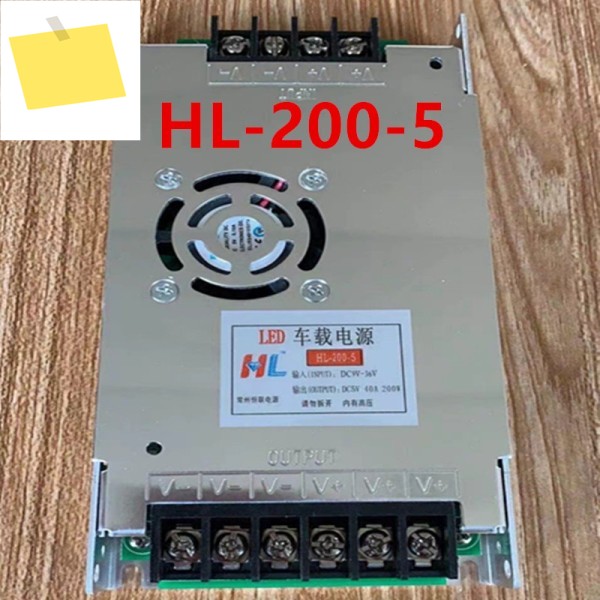 HENGLIAN DC9V-36V 5V40A 200W HL-200-5용 새 전원 공급 장치 제품 이미지